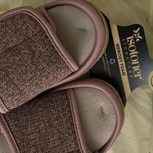 BNWT Isotoner Slip-On Slippers (6.5-7)-$25 for 2 | Shoe Sale Promo | Items $25
